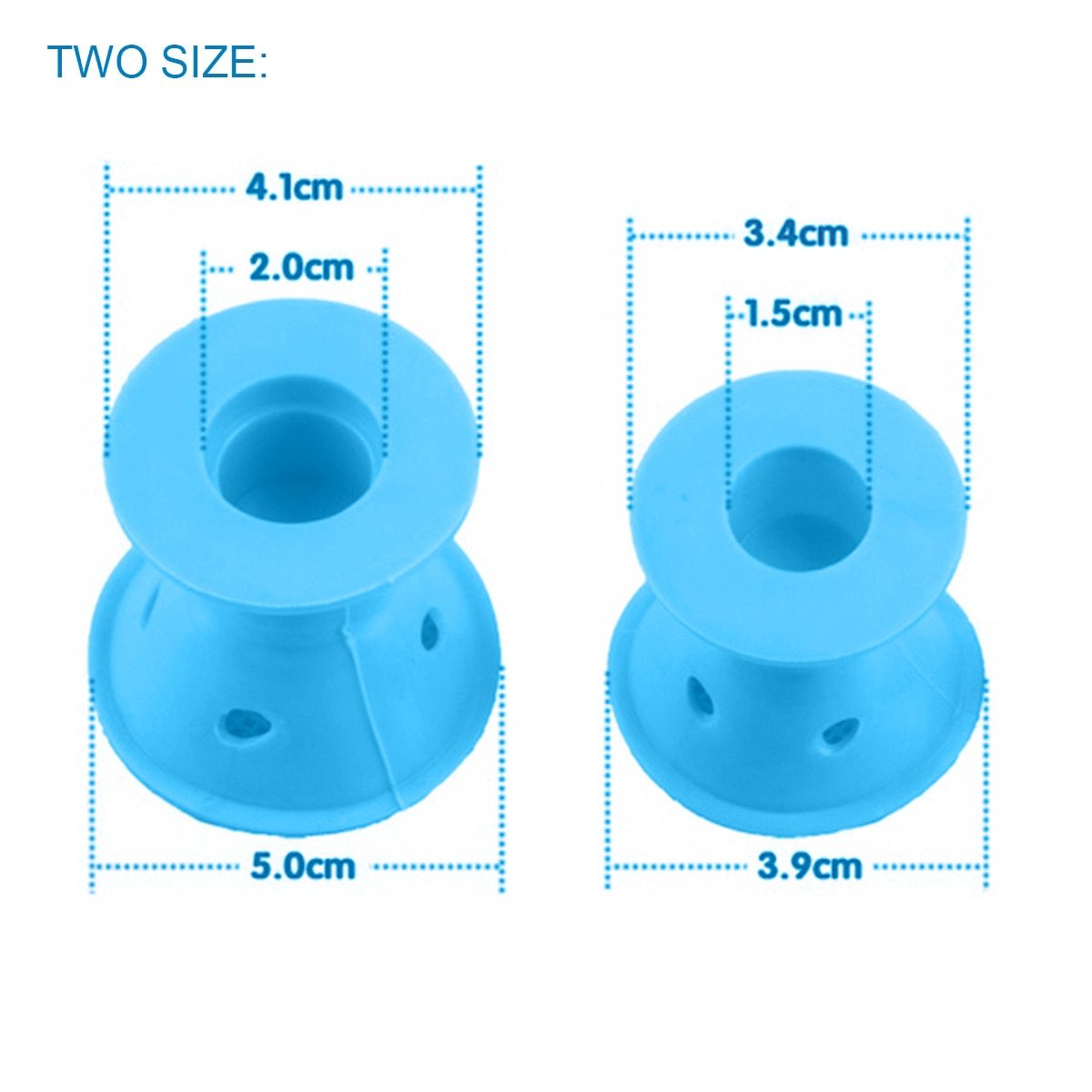 Rouleaux Magiques en Silicone pour Cheveux – Sans Chaleur, Doux & Réutilisables