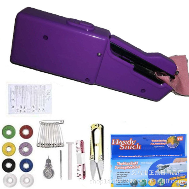Ensemble de mini machines à coudre portables