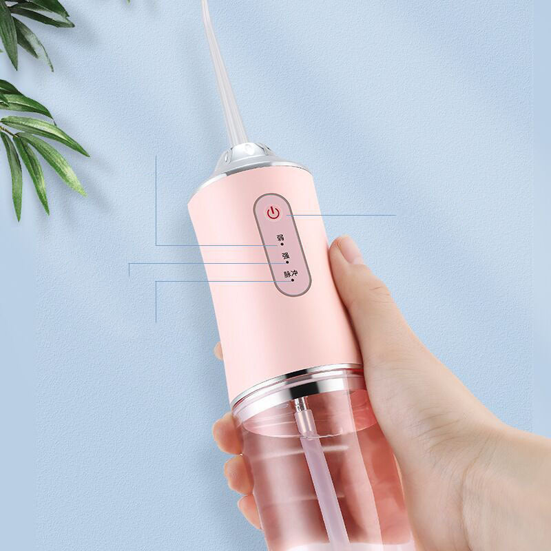 Jet Dentaire Électrique Rechargeable – Nettoyage en Profondeur, Idéal Appareil Dentaire, Couronnes, Implants