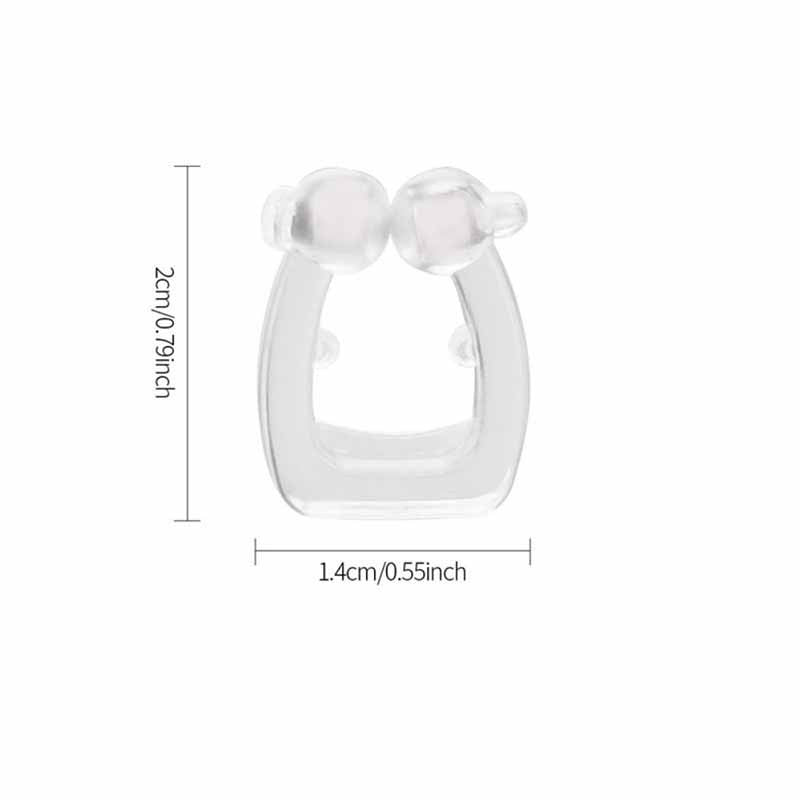 Mini pince-nez magnétique en silicone anti-ronflement