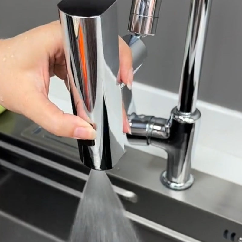 Robinet de Cuisine Multifonction – Jet Cascade, Antiéclaboussures, Rotation 360°