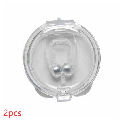 Mini pince-nez magnétique en silicone anti-ronflement