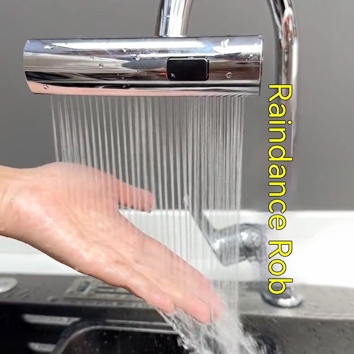 Robinet de Cuisine Multifonction – Jet Cascade, Antiéclaboussures, Rotation 360°