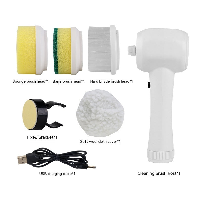Brosse de Nettoyage Électrique Rotative – Nettoyez sans effort, en profondeur