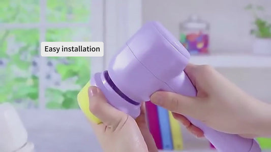 Brosse de Nettoyage Électrique Rotative – Nettoyez sans effort, en profondeur